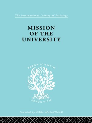 cover image of Mission of the University